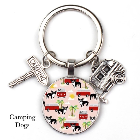 Let’s Go Camping! Retro Camper Keychains - Picture 12 of 14